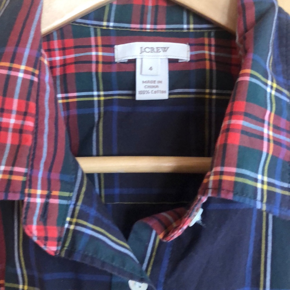 Plaid Button Down - Picture 2 of 2